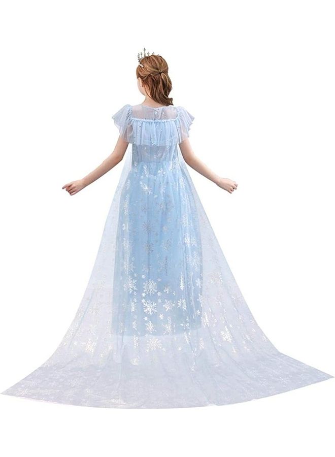 XiuWoo Princess Party Dress With Tiara 120cm - Image 2