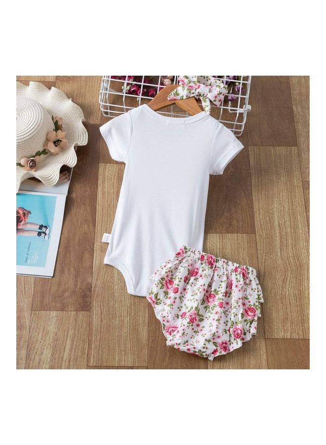 XiuWoo 2-Piece Princess Brithday Costume with Headband 80cm - Image 3