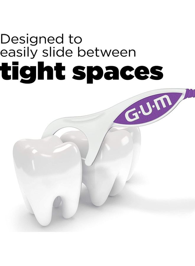 Gum Comfort Slide Plus Flosser Picks - 60 Pieces - Image 5