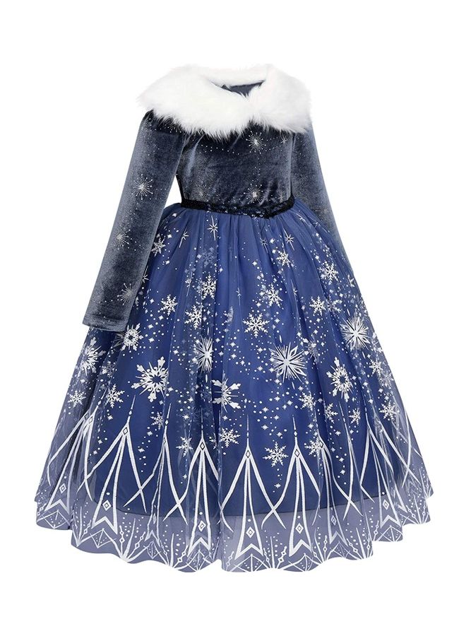 XiuWoo Princess Costume With Jewellery Set 130cm - Image 2