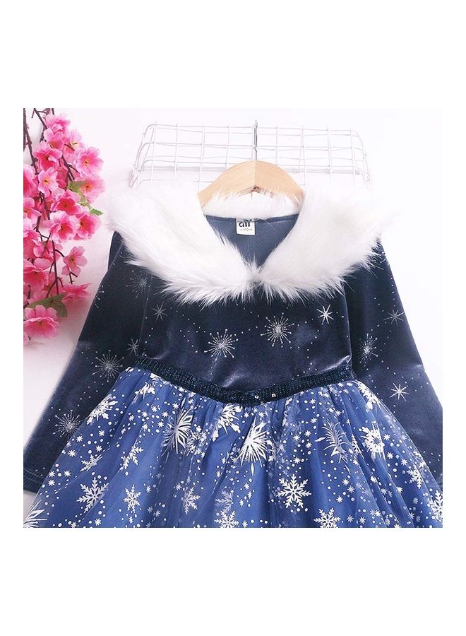 XiuWoo Princess Costume With Jewellery Set 130cm - Image 4