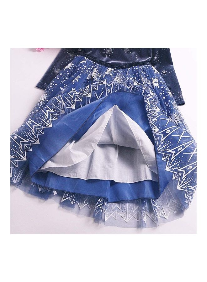 XiuWoo Princess Costume With Jewellery Set 130cm - Image 5