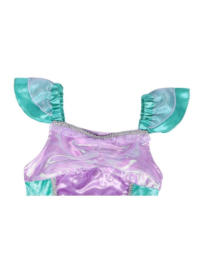 XiuWoo Mermaid Costume with Jewellery Set 100cm - Image 4