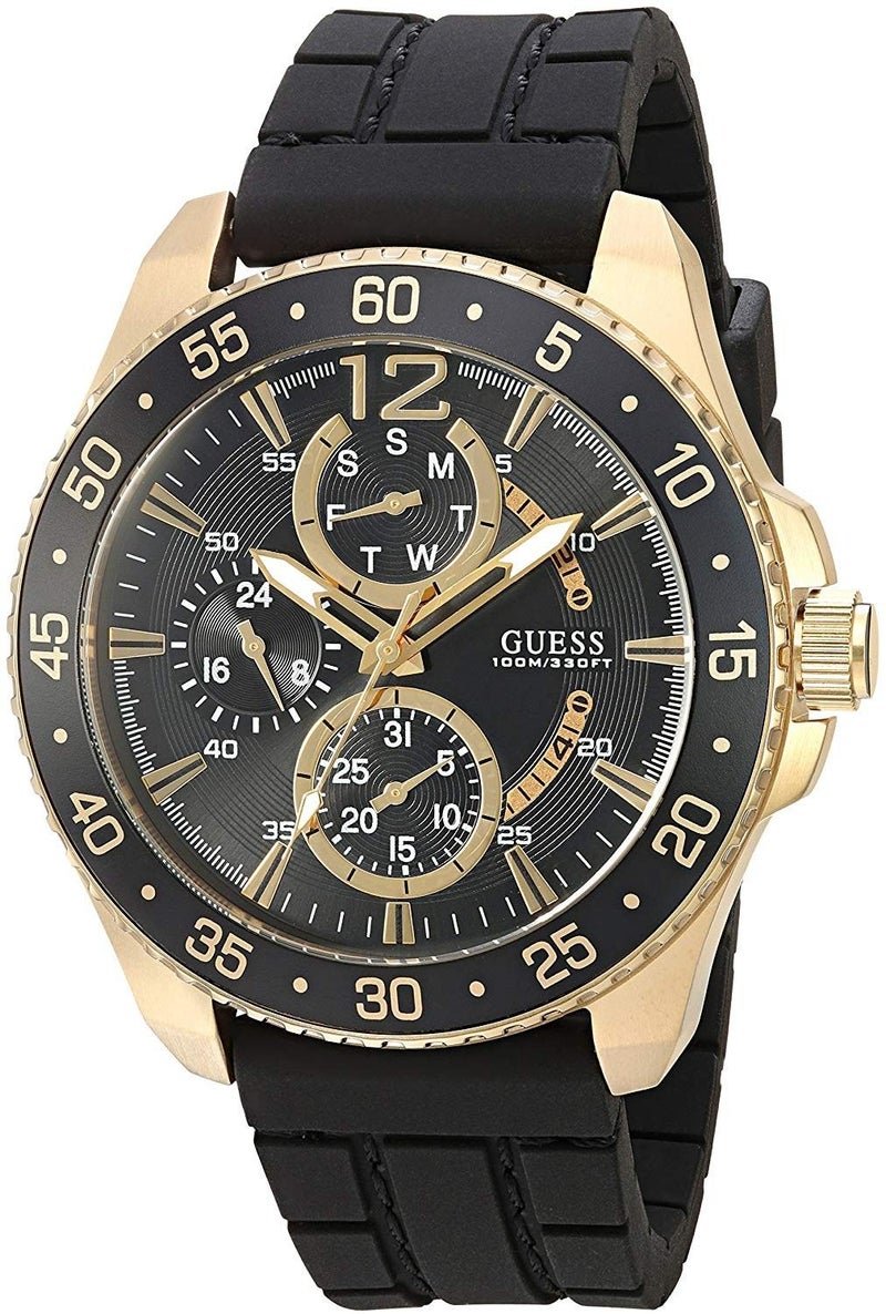 GUESS Women's Rubber Chronograph W0846L1 - 40 mm - Black - Image 2