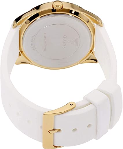 جس ساعة يد بعقارب وسوار من الجلد للرجال طراز W0911L7 للنساء - Image 3