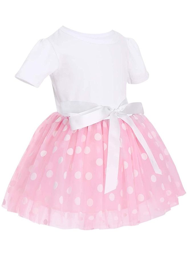XiuWoo Princess Polka Dots Costume 100cm - Image 3