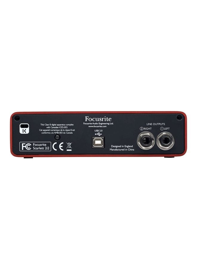 RODE - Microphone Rode NT1-A, Focusrite Scarlett 2i2 3rd Gen AIR And Stand 5607488133 Red/Black/Silver - Image 1