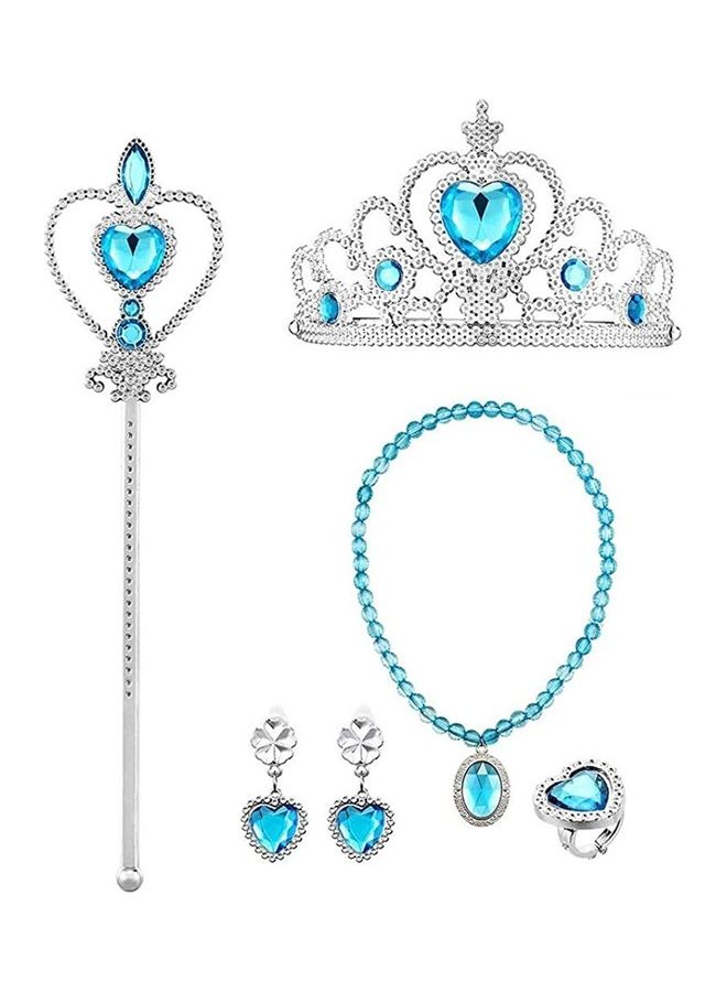 XiuWoo Princess Costume With Jewellery Set 130cm - Image 2