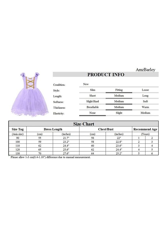 XiuWoo Princess Costume With Jewellery Set 80cm - Image 5