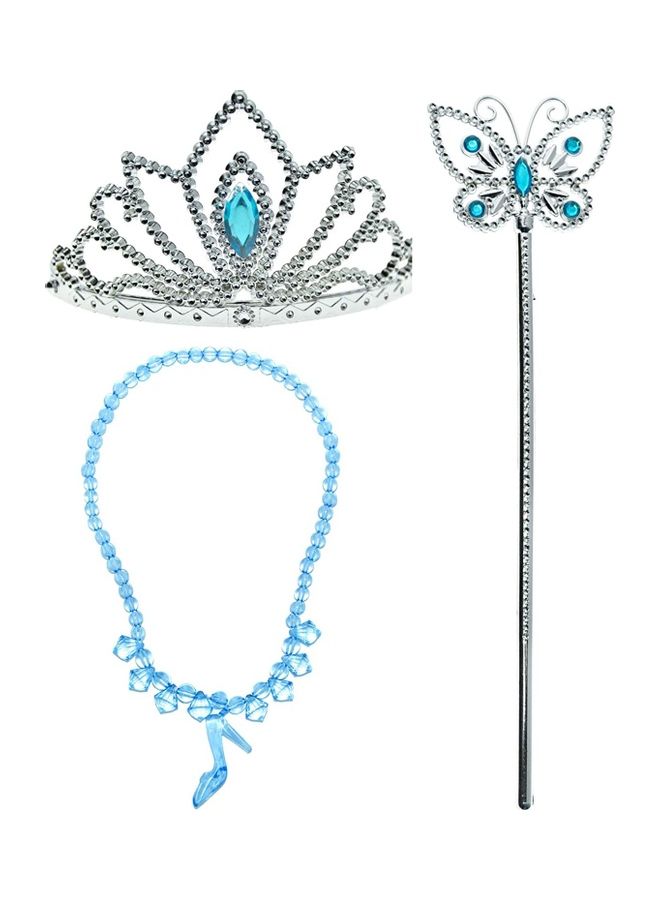 XiuWoo Princess Costume with Jewellery Set 100cm - Image 2