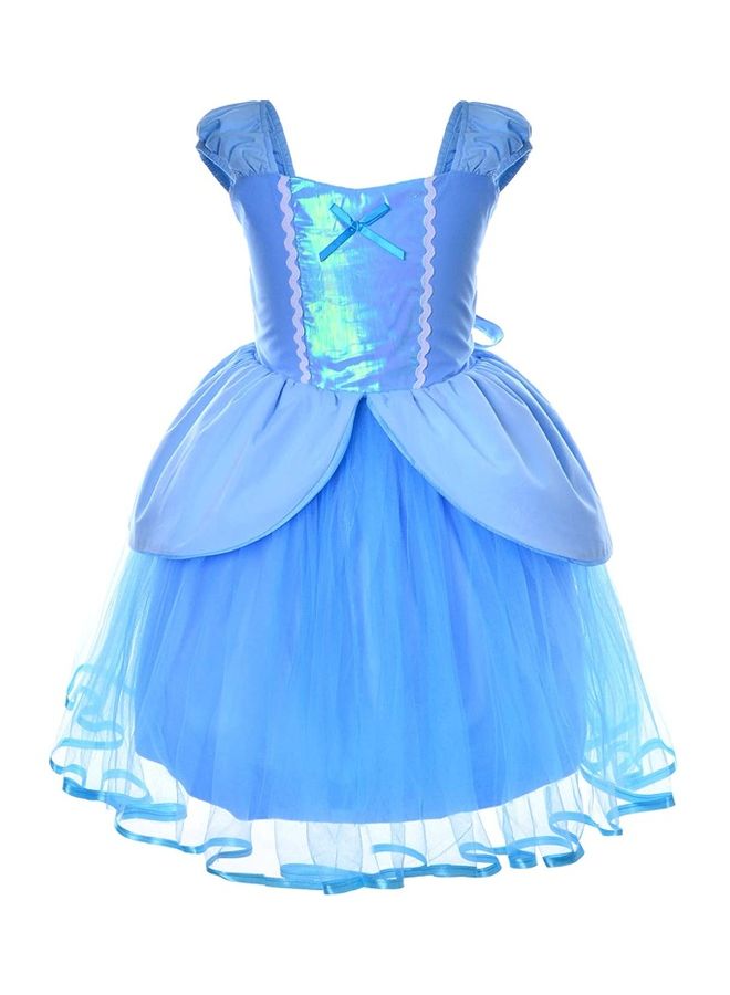 XiuWoo Princess Costume with Jewellery Set 100cm - Image 3