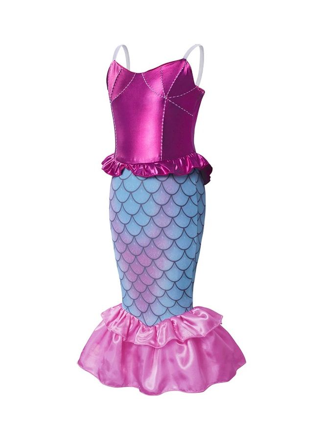 XiuWoo Princess Mermaid Costume 110cm - Image 2