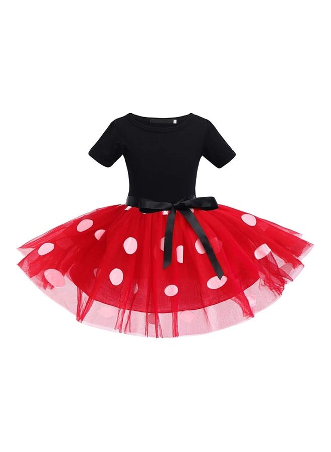 XiuWoo Princess Polka Dots Costume 100cm - Image 2