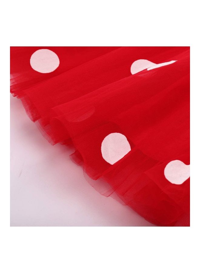 XiuWoo Princess Polka Dots Costume 100cm - Image 4