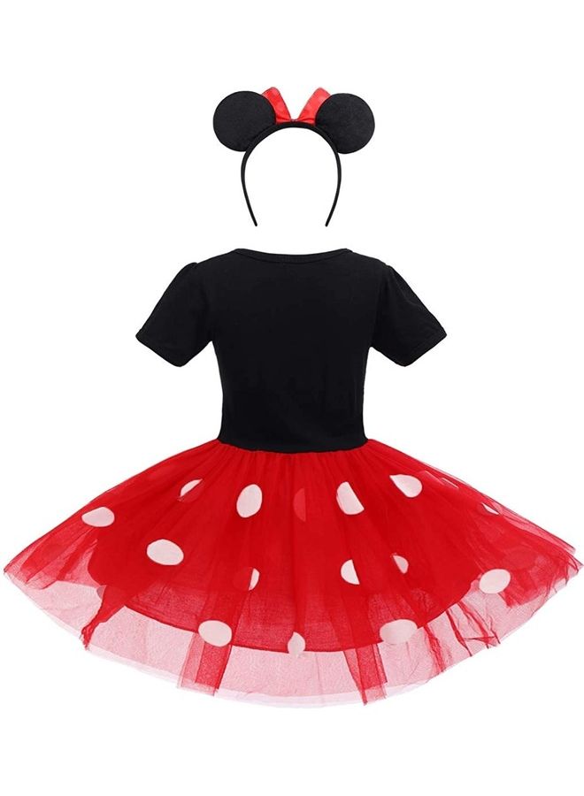 XiuWoo Princess Polka Dots Costume 100cm - Image 1