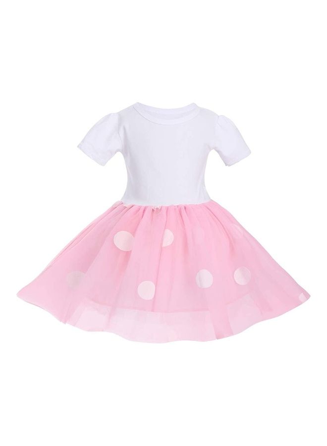 XiuWoo Princess Polka Dots Costume 110cm - Image 4