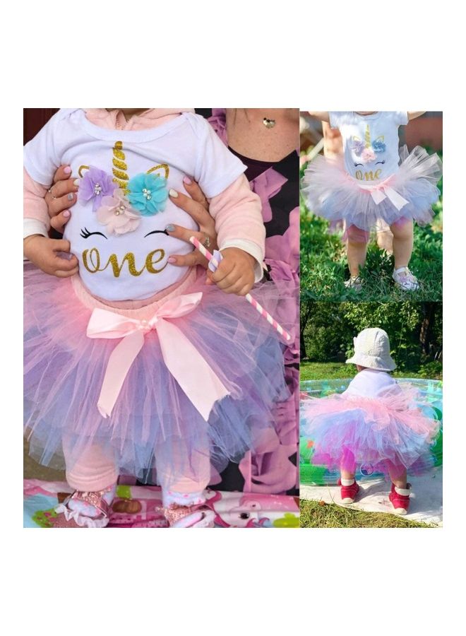 XiuWoo 2-Piece Princess Costume with Headband 80cm - Image 2