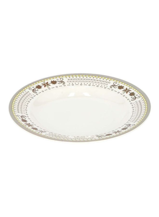 ديلكاسا طبق للشوربة بيج / بني 10بوصة - Image 2