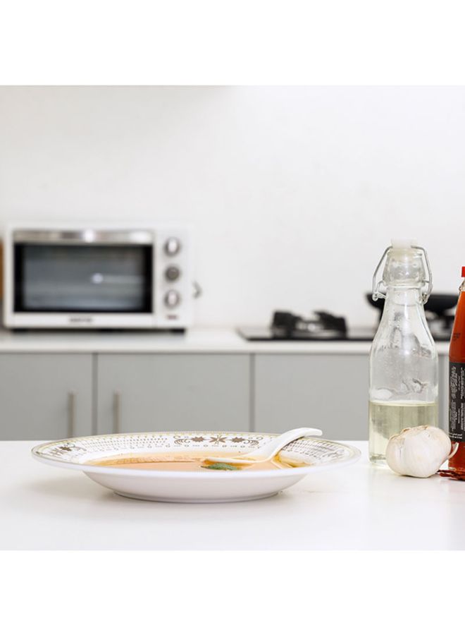 ديلكاسا طبق للشوربة بيج / بني 10بوصة - Image 3