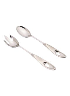 REGENT 2-Piece Salad Server Set Silver  - Image 1