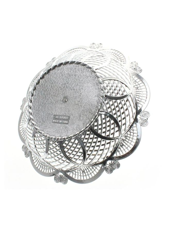 Sharpdo Multifunctional Vegetable And Fruit Plate Silver 26.8x26.8x6.5cm - Image 2