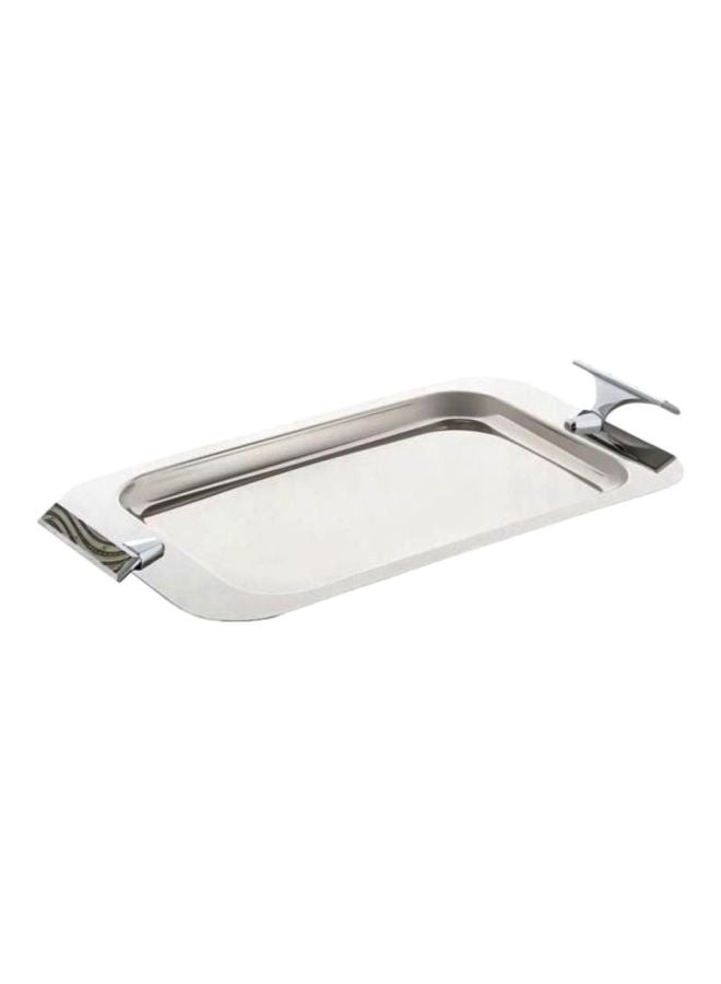 REGENT Stainless Steel Rectangular Tray Silver 51x27cm  - Image 1