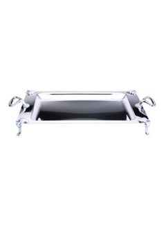 REGENT Stainless Steel Rectangular Tray Silver 50x27cm  - Image 1