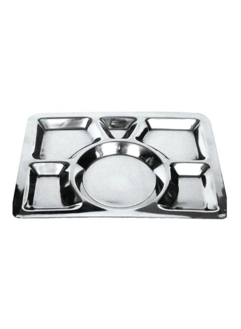 Mess Tray Silver 40cm