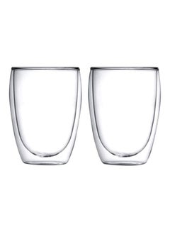 bodum 2-Piece Pavina Double Wall Glass Clear 2x0.36Liters  - Image 1