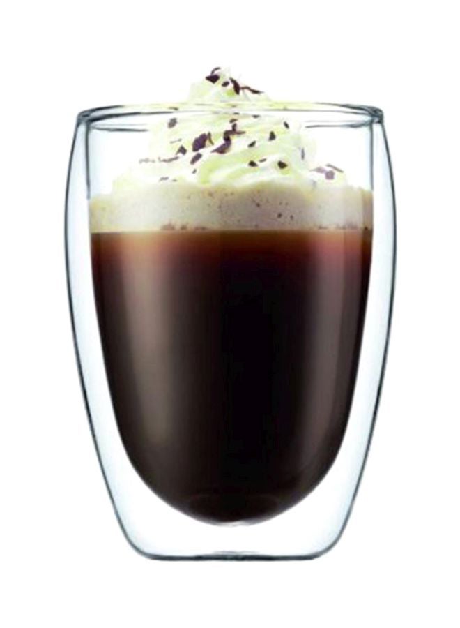 bodum 2-Piece Pavina Double Wall Glass Clear 2x0.36Liters - Image 3