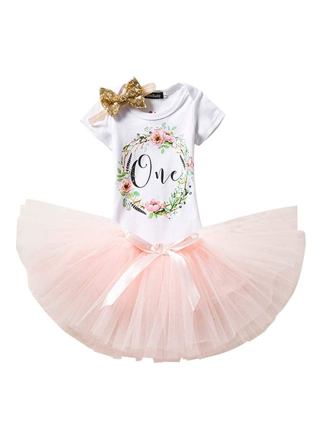 XiuWoo 2-Piece Princess Costume with Headband 80cm - Image 1