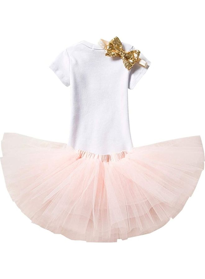 XiuWoo 2-Piece Princess Costume with Headband 80cm - Image 2