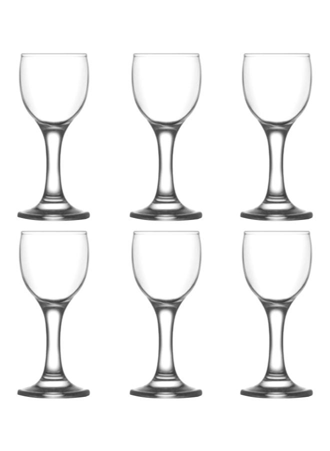 LAV 6-Piece Misket Glass Set Clear  - Image 1