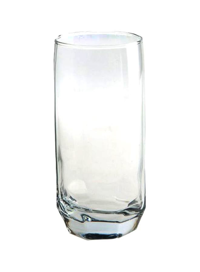 LAV 6-Piece Diamond Glass Set Clear - Image 2