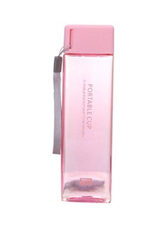 Beauenty Portable Sports Water Bottle Pink 20x5.5x3.5cm 