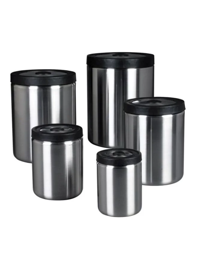 OXO 5 Piece Presstop Canister Set