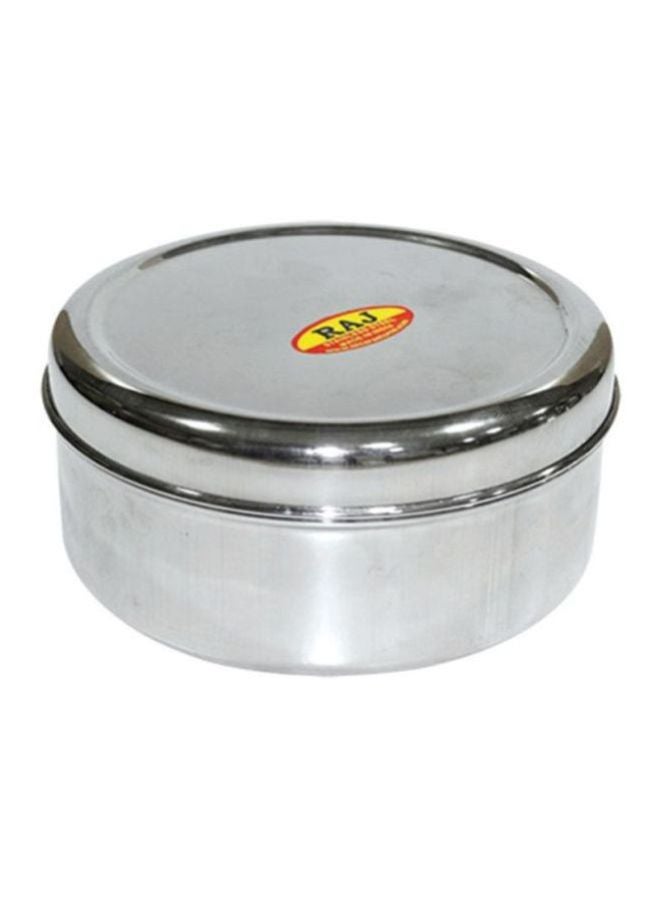 RAJ Puri Dabba Storage Silver  - Image 1