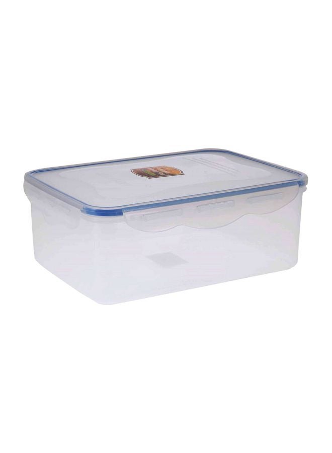 Royalford - Airproof Container With Lid White With Blue Lid 2.6Liters - Image 1