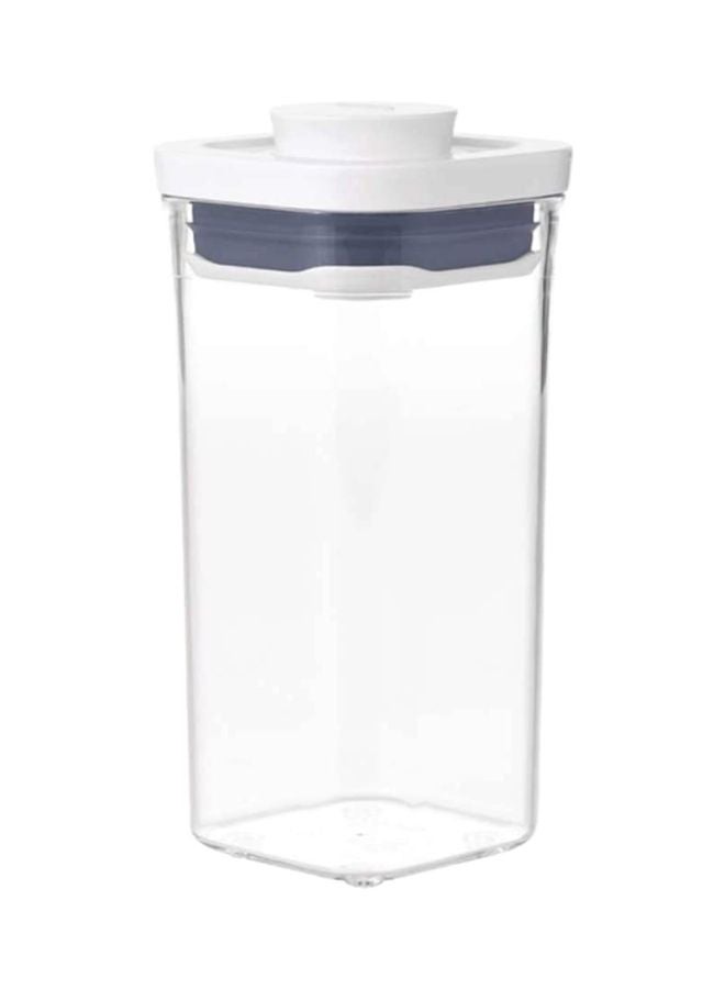 OXO GG POP 2.0 Mini Square Short Clear 8x8x16cm  - Image 1