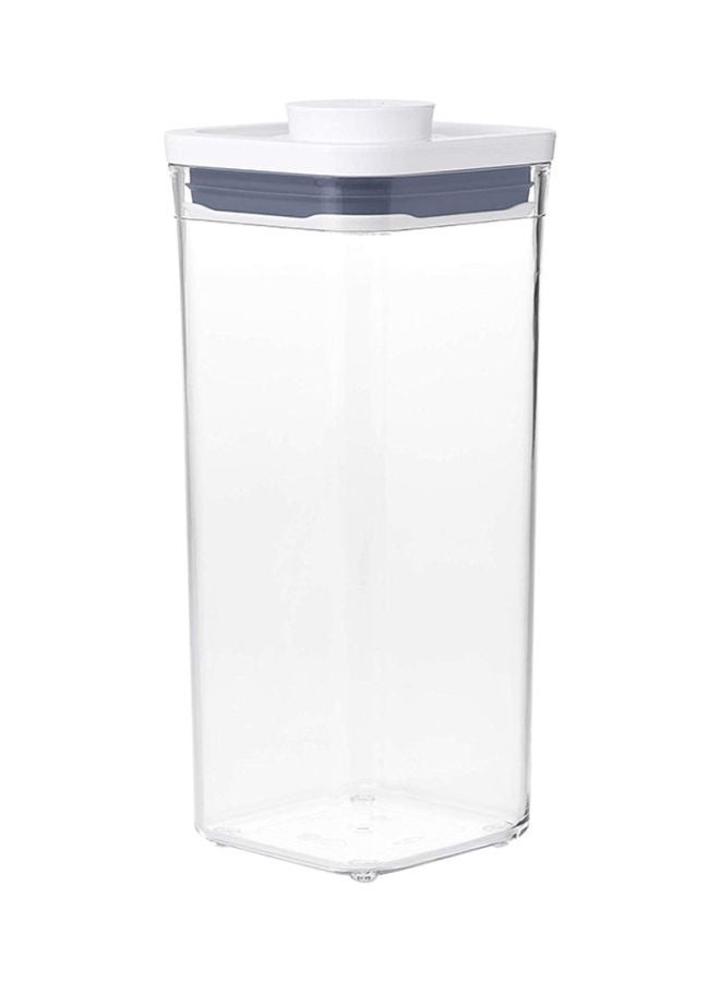 OXO GG POP 2.0 Small Square Medium Clear 26.4x26.4x63.9cm - Image 1