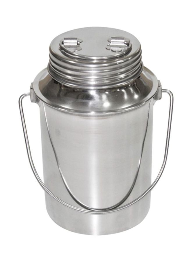 RAJ - Screw Barni Storage Box Silver 28.2 x 21.4 x 20.8cm - Image 1
