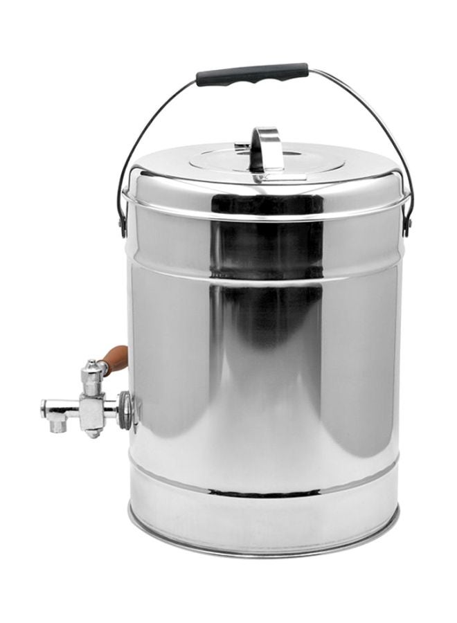 RAJ - Stainless Steel Tea Urn Silver 27x26x35cm - Image 1