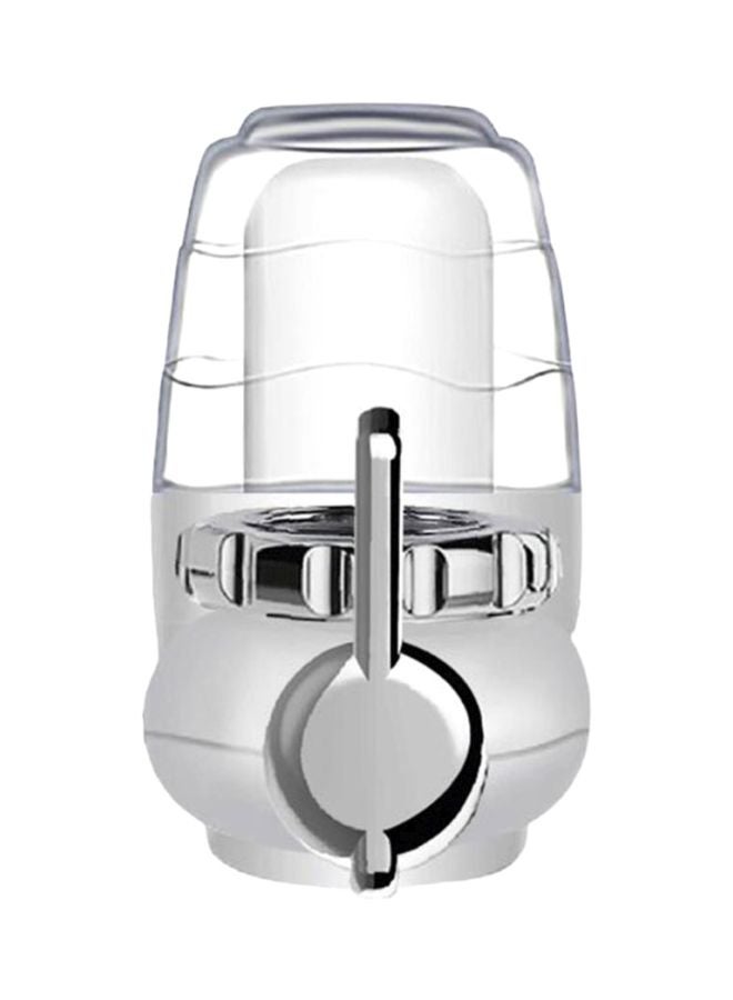 Faucet Mount Water Purifier Grey/Clear 140x110mm