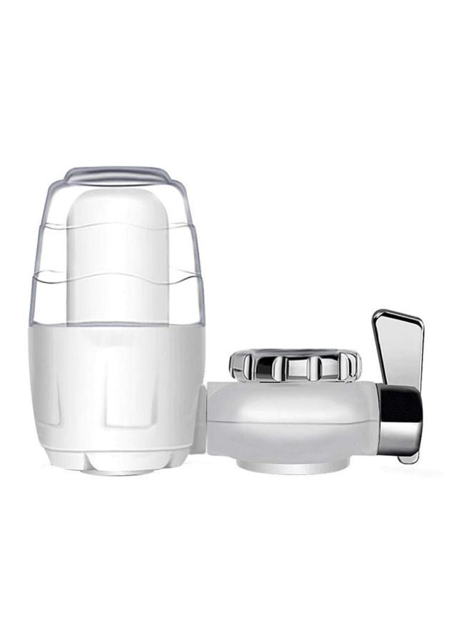 Faucet Mount Water Purifier Grey/Clear 140x110mm