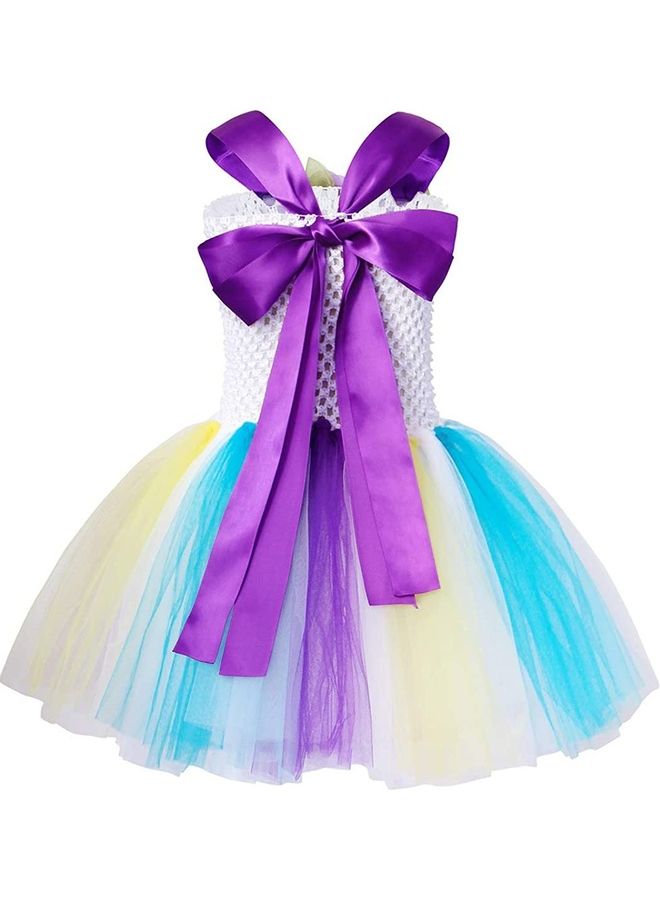 XiuWoo Princess Cosplay Costume With Unicorn Headband 90cm - Image 3