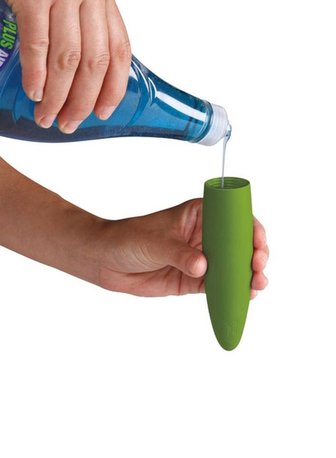 Chef'n Sudster Wand Scrubber With Sponge Green/Clear/Blue - Image 4