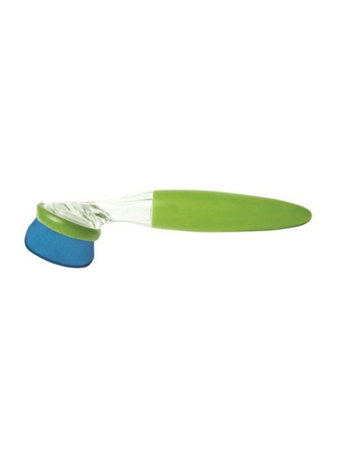 Chef'n Sudster Wand Scrubber With Sponge Green/Clear/Blue - Image 1