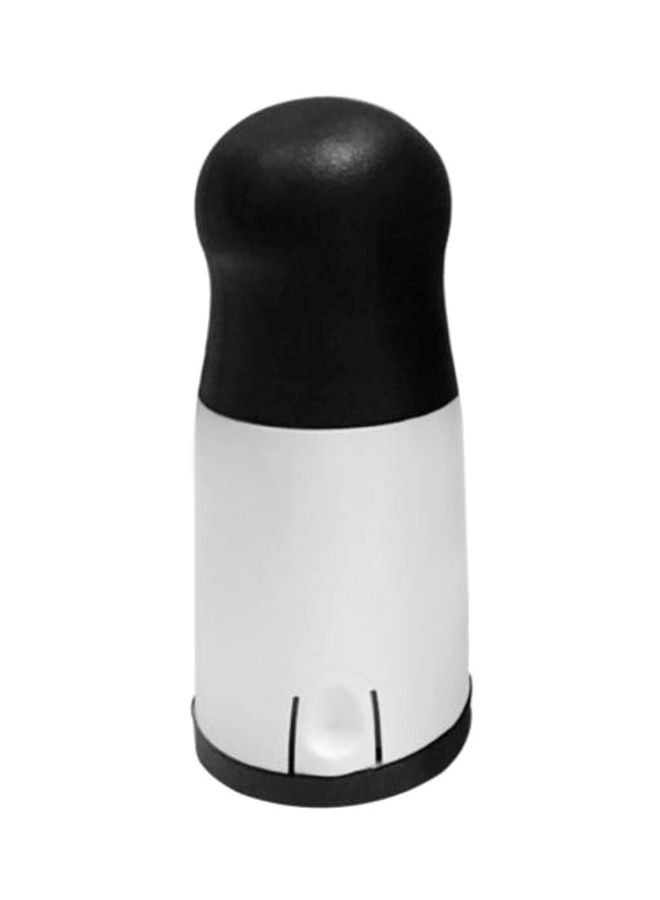 شاربدو مبشرة الجبن أبيض/ فضي/ أسود 6.8x6.8x15.5سم - Image 1