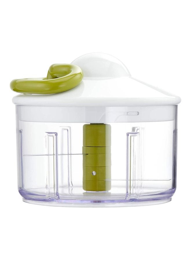 Manual Chopper Clear/White/Green