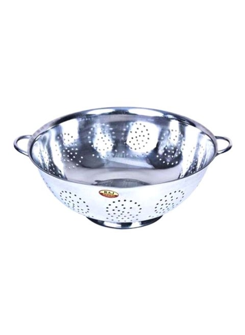 Stainless Steel Colander Silver 24cm